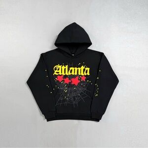 Sp5der Atlanta Hoodie - Black (BRAND NEW, Medium)